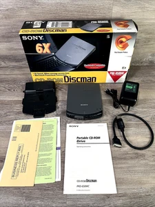 Sony PRD-650MC CD-ROM Discman MacIntosh Compatible para PowerBook Cuatro Velocidades NIOB - Imagen 1 de 24
