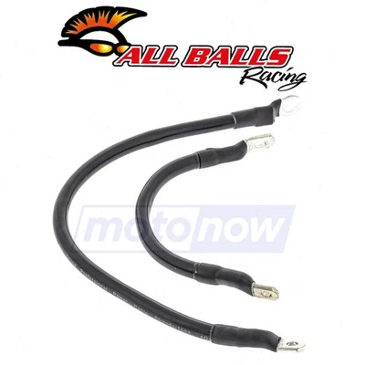 All Balls Battery Cable Kit for 1965-1969 Harley Davidson FLHB Electra Glide py - Image 1 of 4