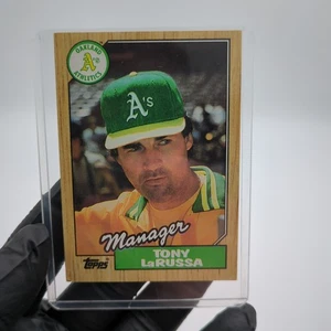 1987 TOPPS TONY LARUSSA #68 NM - Imagen 1 de 7