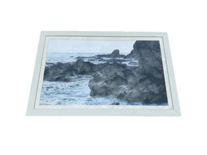 Jeffrey Epstein Framed Large Print Caribbean Island Seascape - Picture 1 of 8