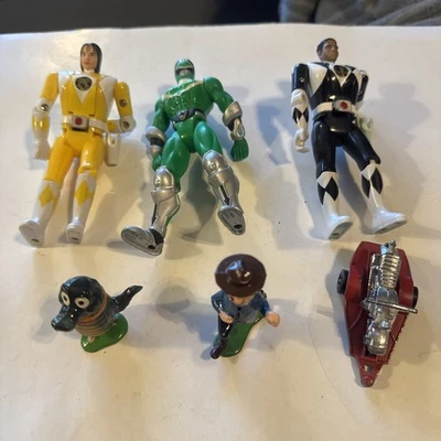 Lote de juguetes vintage. Figuras y moto de juguete Tootsie Power Rangers Marx Foto 1 de 4