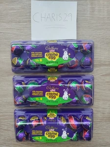 Mini huevos en crema Cadbury con centro de fondant suave 3,8 oz (paquete de 3) BB: 08/2025 - Imagen 1 de 5
