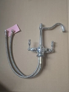 Blanco 157-150-CR Bistro Bar Twin Handle Faucet Chrome - Picture 1 of 15