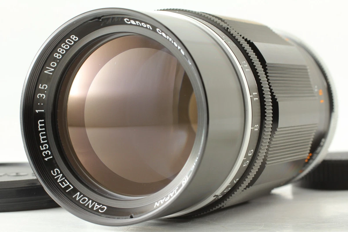 CANON Lens 135mm f/3.5 LTM ライカマウント Canon 135mm f3.5 M39 Rangefinder Lens LTM screw mount lens