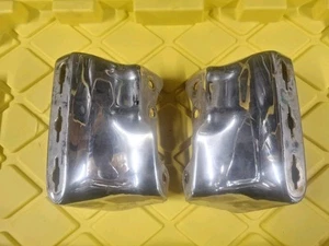 1975-1978 Cadillac Eldorado Front Bumper Guards 1976 1977 Chrome. Pair. - Picture 1 of 5