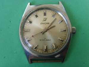 Reloj manual suizo vintage ENICAR 17J - Imagen 1 de 8