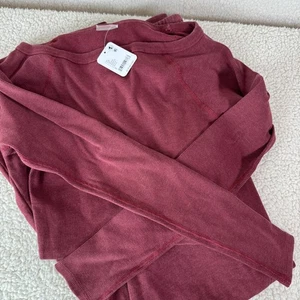 Free People Top und Hose Damen klein rot purpurrot gemütlich zweiteiliges Lounge-Set - Bild 1 von 8