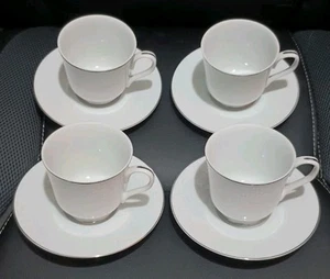 Juego de 4 Platillos Lovelace Empress Taza China Fina Hechos en Japón Texturizados LEER DESC - Imagen 1 de 7