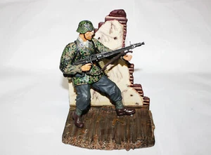 2003 Dusty Trails juguete soldado ruinas edificio piso de pared decoración militar diorama - Imagen 1 de 5