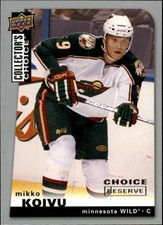 2008-09 (WILD) Collector's Choice Silver #125 Mikko Koivu