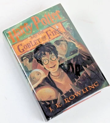HARRY POTTER AND THE GOBLET OF FIRE 2000 True 1st/1st Printing HB in DJ #4 - Image 1 of 4