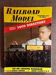 Railroad Model Craftsman Magazine November 1954 - Picture 1 of 3