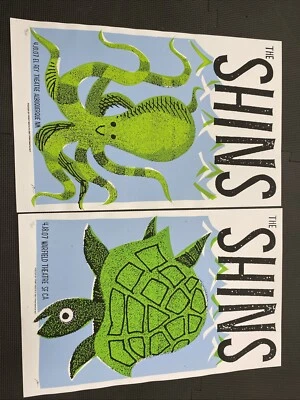 The Shins Concert Poster Albuquerque NM & San Francisco CA 2007 - Image 1 of 4