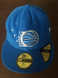 New Era cap HWC Nights NBA 59Fifty 7 1/2 blue hat NEW - Picture 1 of 5
