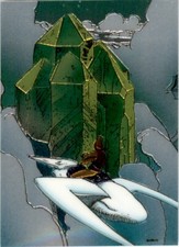 1993 Comic Images Moebius Chromium #C1 Crystal in the Clouds