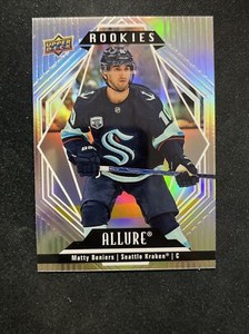 22-23 UD Allure Hockey Rookies 150 Marty Beniers