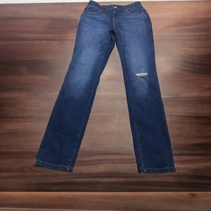 Chicos Secret Stretch Jeggings Damen Dark Wash Blau Jeans Gr. 2 29x30 Denim Neu mit Etikett - Bild 1 von 14