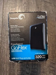 SEAGATE FreeAgent Go Flex 320GB USB 2.0 Plug & Play Portable External HD T24 - Afbeelding 1 van 5