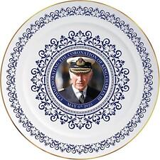 King Charles Coronation Plate with Stand Commemorative Memorabilia Souvenir Gift