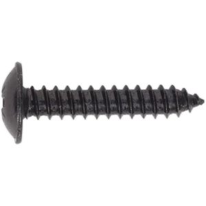 Self Tapping Flange Head Pozi Screws Black 4.8mm 25mm Pack of 100 - Picture 1 of 8