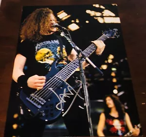 Jason Newsted Metallica And Justice For All Load Signed 11x14 Photo COA RARE A - Picture 1 of 1