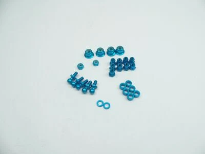 Tamiya 1:10 TT-02SR 53640 53159 53642 53869 Ball Screws Aluminum Blue T2R® - Image 1 of 2