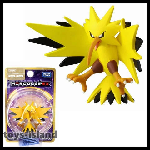 Moncolle EX 68 Zapdos Takara Tomy Tomica Pokemon Action Figure New Asia VER Cover