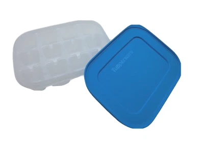 Tupperware Freezer Mates Mini Ice Cube Tray 12 Baby Food Cubes Blue New - Image 1 of 4