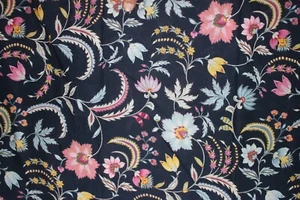 Traditional Indian 100% Cotton Hand Block Printed Dress Material Craft Fabric - Picture 1 of 5