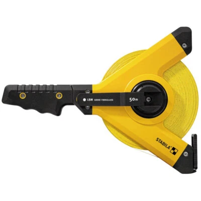 Stabila 19663 LBM 1000 Tape Measure 50m Steel Tape, Break-Proof Y-Frame - Image 1 of 3