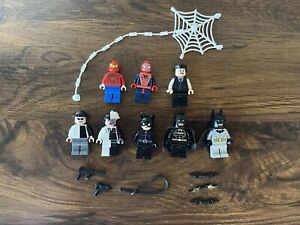 Lego Minifigure Lot Batman Spiderman
