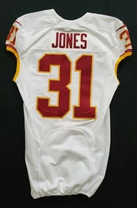 #31 Matt Jones of Washington Redskins NFL Maglia Road Emessa dal Gioco - 87493 - Foto 1 di 7