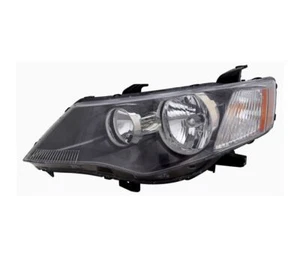 Headlight Left fits Mitsubishi Outlander 2 2006-2008 2009 2010 Black VP2285L - Picture 1 of 1