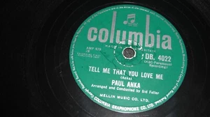 (S5093) Paul Anka - Dimmi che mi ami - Ti amo bambino - Foto 1 di 1