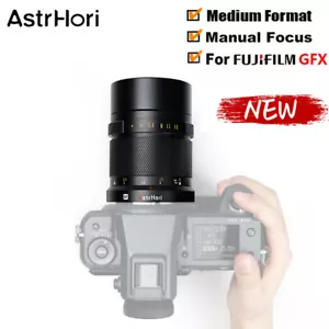 AstrHori 75mm F4.0 Medium Format MF Lens for Fujifilm Fuji GFX 100 100S 50S 50R - Picture 1 of 10
