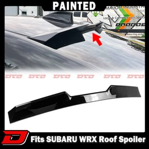 Painted #D4S ABS Fits SUBARU WRX STI VB 4D V Type Rear Roof Spoiler 22-25 - Picture 1 of 6