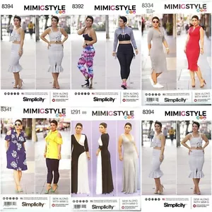 Modello da cucito Simplicity Designer Mimi G mancante taglia a scelta - Foto 1 di 10