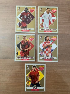 PANINI QATAR 2022 EXTRA STICKERS GOLD - Foto 1 di 2