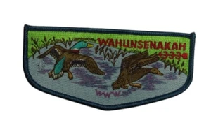 Wahunsenakah Lodge 333 Colonial Virginia Council VA Flap BLU Bdr (LX795) - Bild 1 von 2