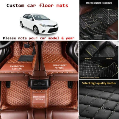 For Chevrolet All Models Car Floor Mats Carpets Custom Waterproof Cargo Liners - Imagem 1 de 4