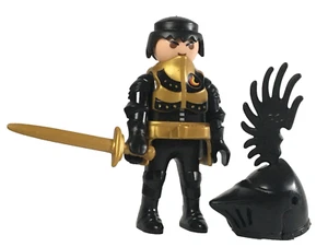 Playmobil Medieval Black Knight Eagle helmet & sword - C3 - Picture 1 of 4