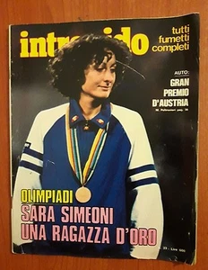 Intrepido n.33 anno 1980 - Sara Simeoni - Picture 1 of 1