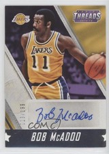 2015-16 Panini Threads Signage /199 Bob McAdoo #S-BMD Auto HOF