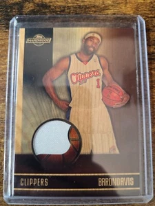 2008-09 Topps Hardwood Baron Davis Mahogany Jersey Relic 4/50 #HR-BD LA Clippers - Picture 1 of 2