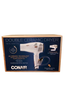 Conair Doppel Keramik Trockner 1875 Watt klappbar grifflos Frizz #289DCX - Bild 1 von 4