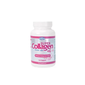 AHS SUPER COLLAGEN + VITAMIN C 120Tablets ( UK`s NO 1 BEST SELLING COLLAGEN )  - Picture 1 of 8