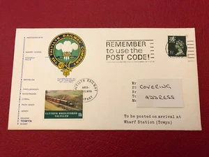 GB Railway Letter Cover 1974 Talyllyn Railway - Picture 1 of 4
