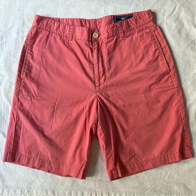 Bermuda masculina Vineyard Vines tamanho 32 salmão/coral rosa preppy - Imagem 1 de 4