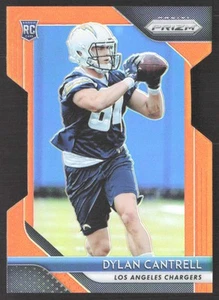 Dylan Cantrell 2018 Panini Prizm Orange Die Cut #284 RC Chargers /249 - Picture 1 of 2