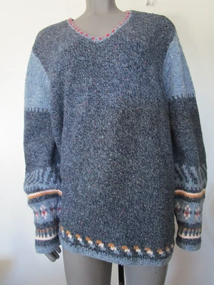 Женский свитер Venezia Jeans Clothing Co. серый многоцветный шерстяная смесь 26/28 - Изображение 1 из 4